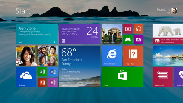 Windows 8 Screen shot